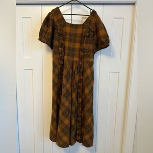 Ivy City Co Plaid Dress 2x